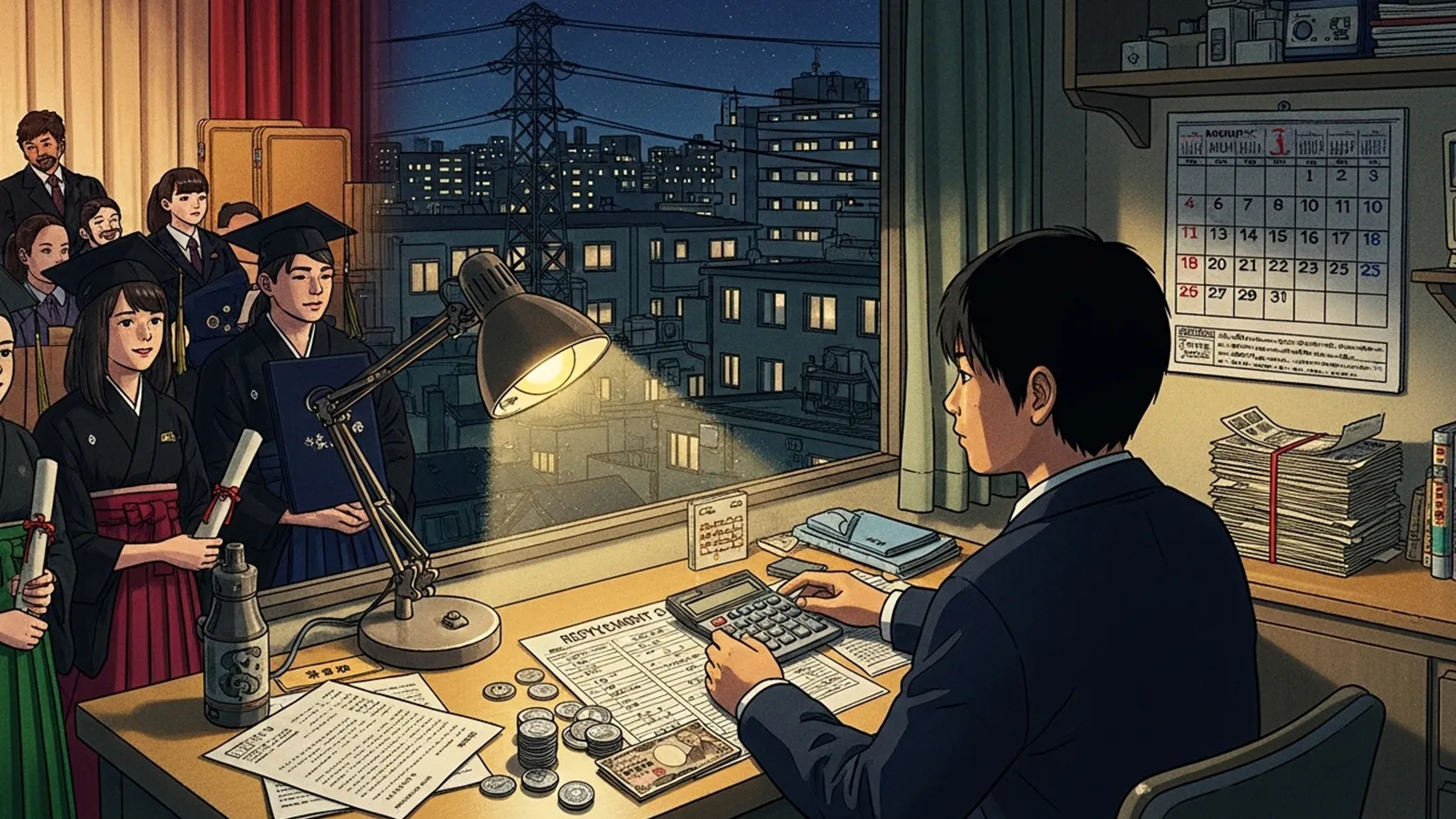 奨学金は投資か負債かをAIの考察で比較する記事のサムネイル