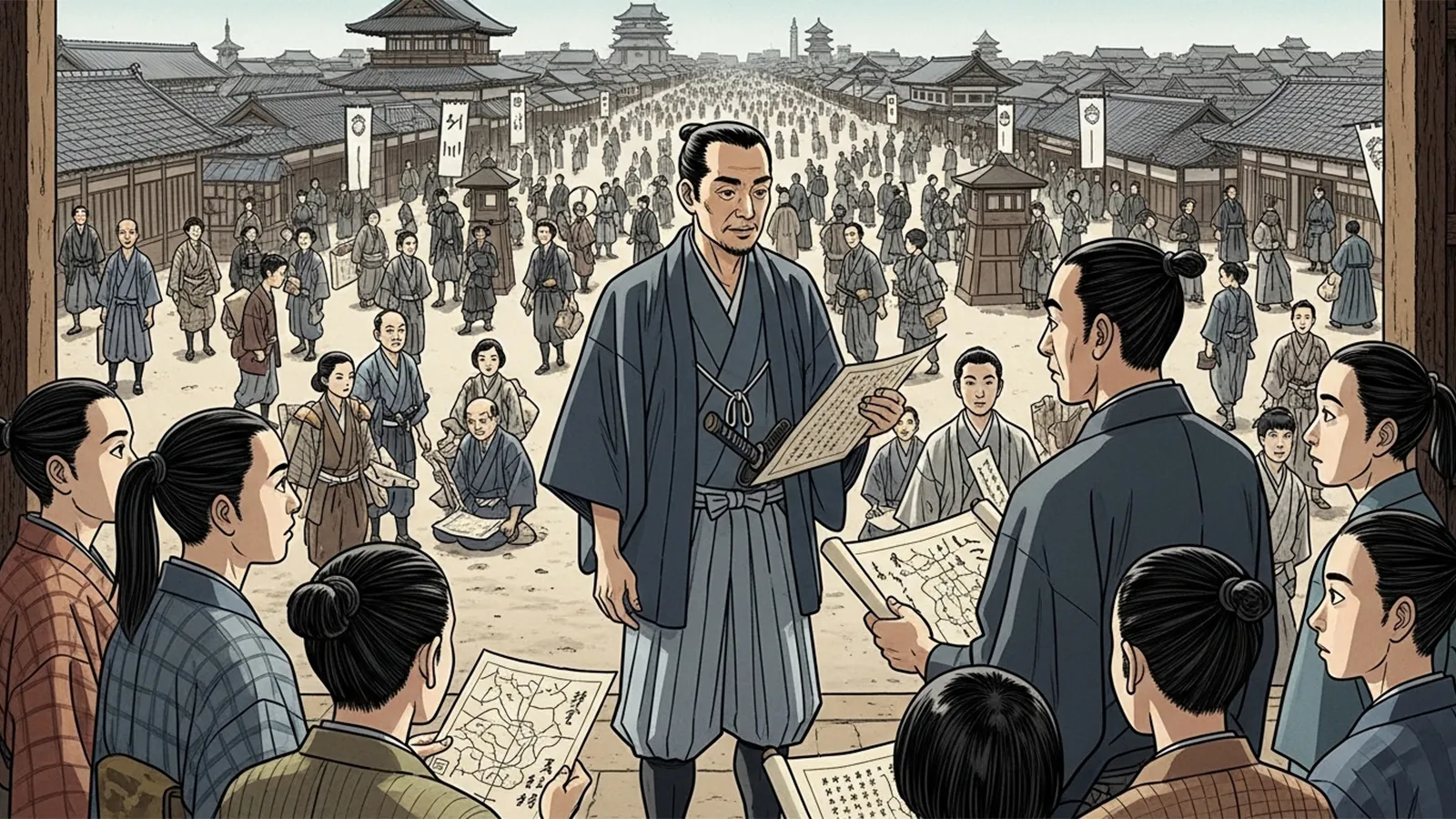 吉田松陰が江戸で活動した場合をAIの考察で比較する記事のサムネイル