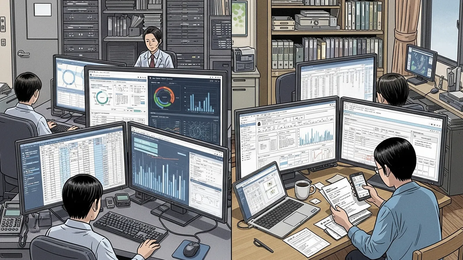 国家と個人の情報非対称をAIの考察で比較する記事のサムネイル