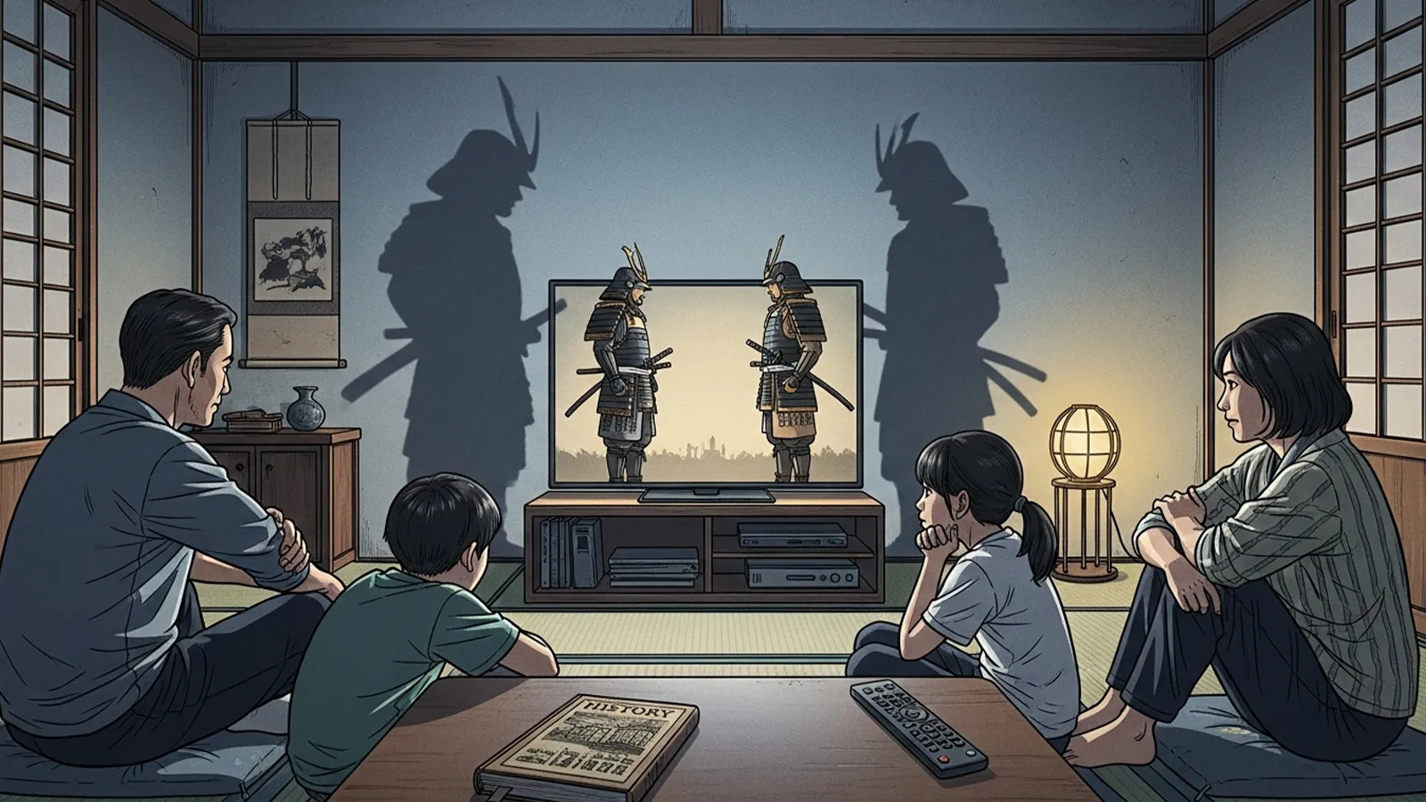 大河ドラマの善悪表現をAIの考察で比較する構造記事のサムネイル