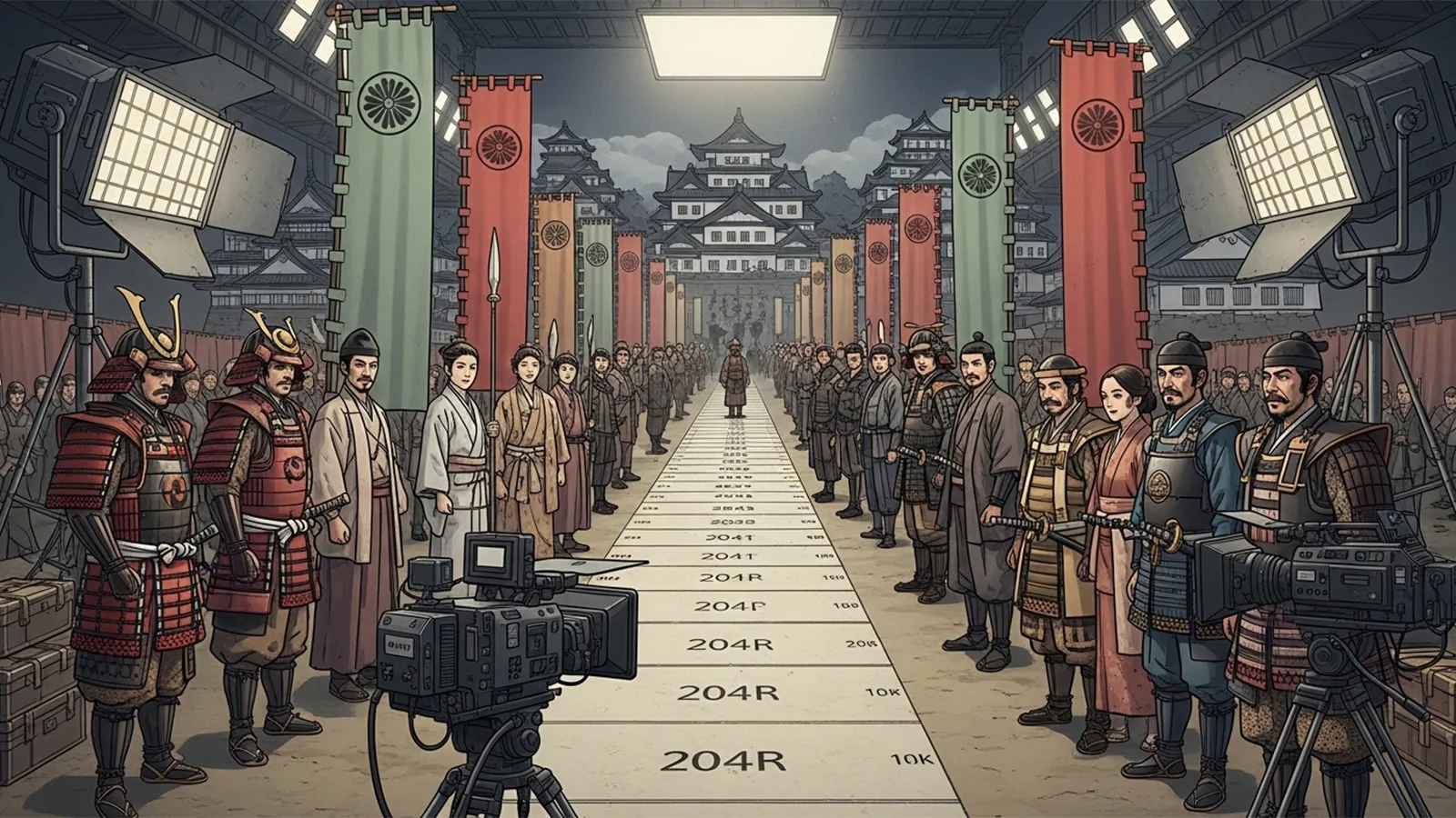 大河ドラマ長期放送構造をAIの考察で比較する記事のサムネイル