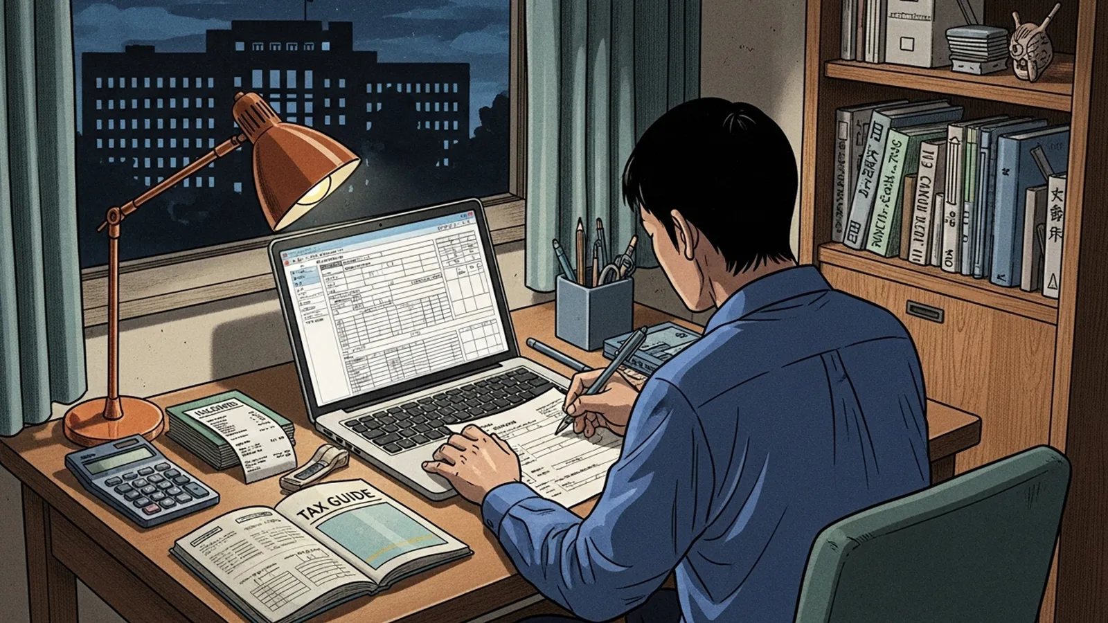確定申告と自己責任の構造をAIの考察で比較する記事のサムネイル