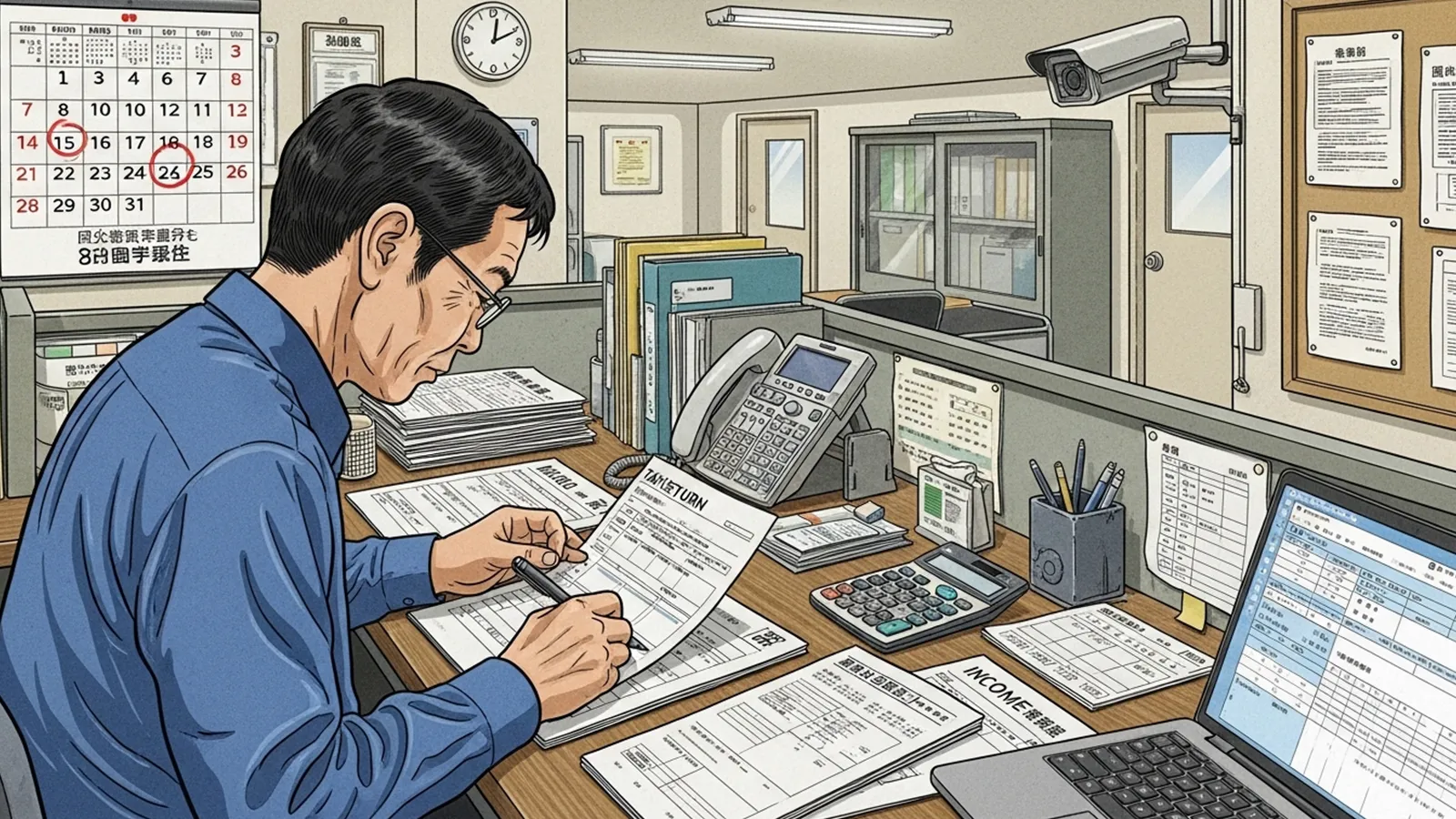 確定申告制度は監視か信頼かをAIの考察で比較する記事のサムネイル