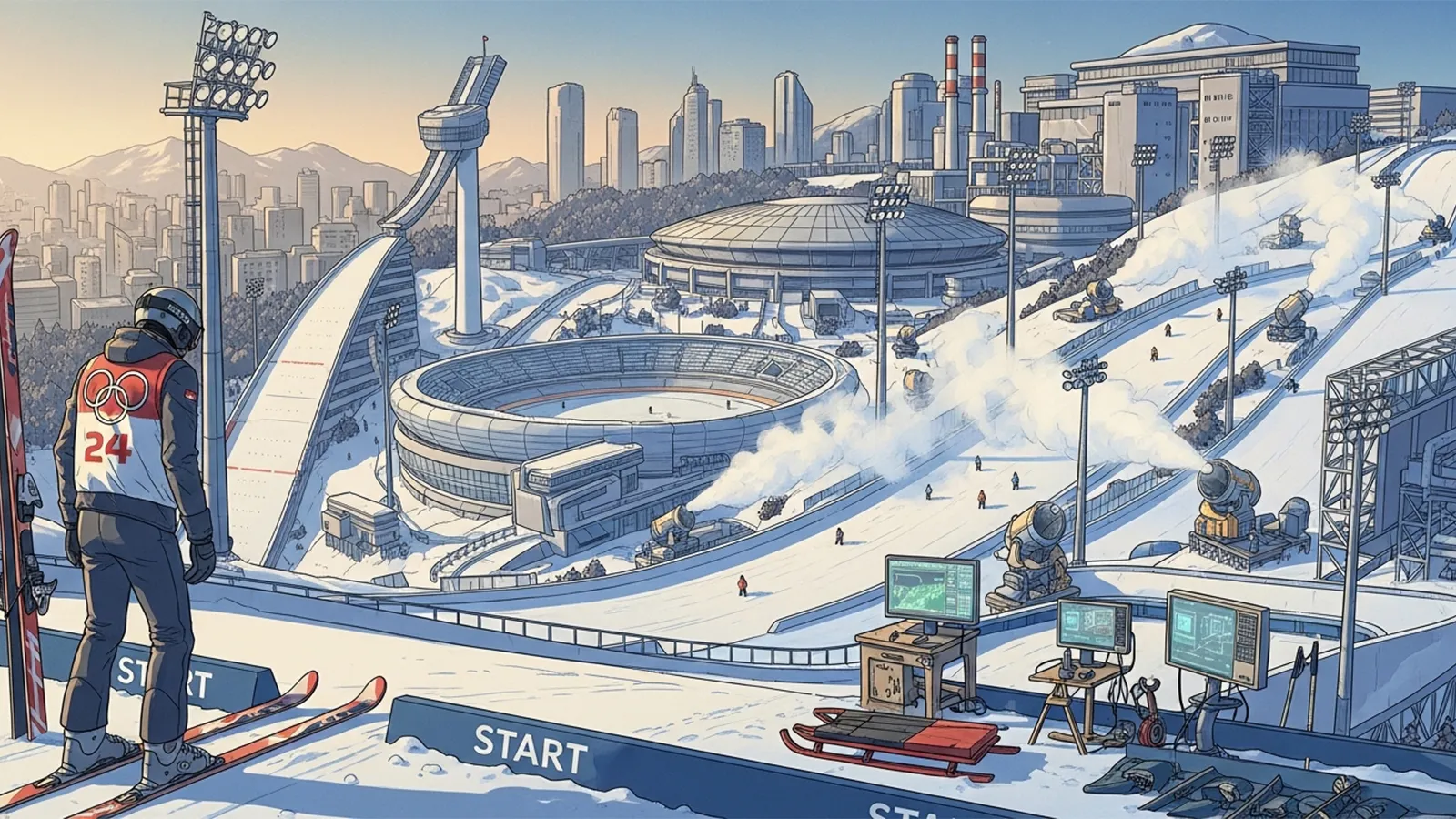 AI考察で比較する冬季五輪富技術資源国家競技体系のサムネイル