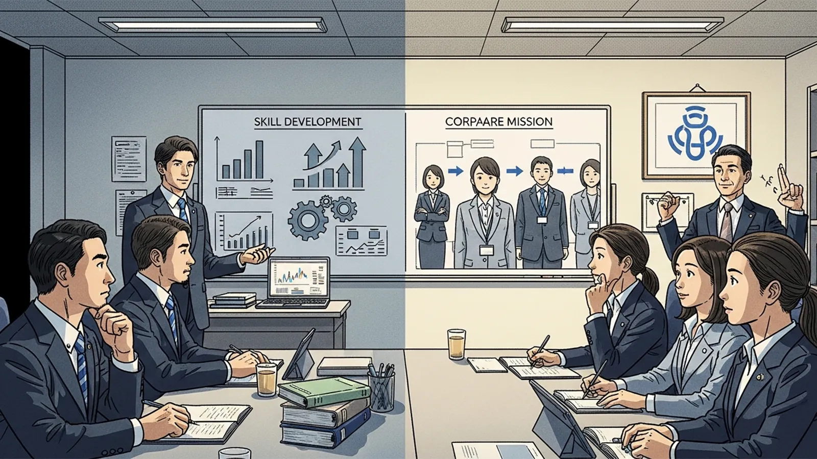 研修制度の本質をAIの考察で比較する記事のサムネイル