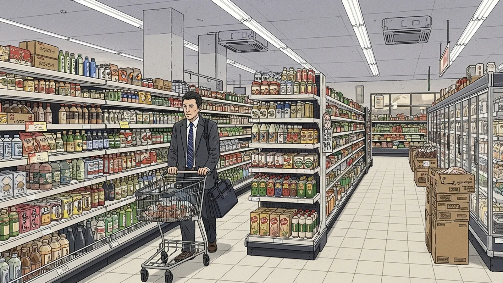 賃金と生活費関係をAIの考察で比較し構造分析する記事のサムネイル