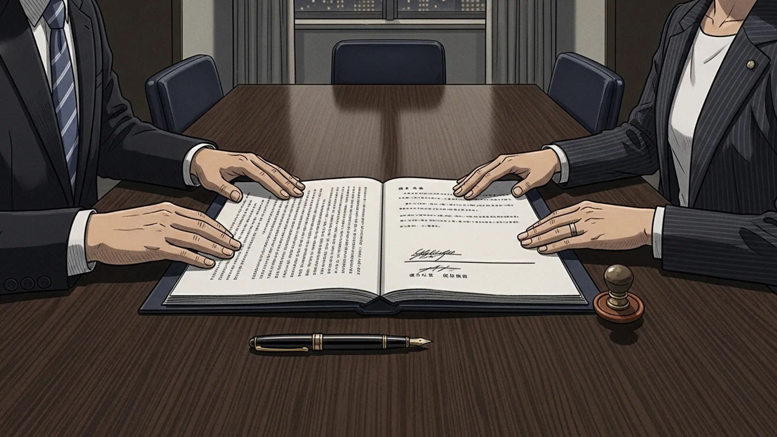 プロ契約と雇用契約の構造をAIの考察で比較する記事のサムネイル