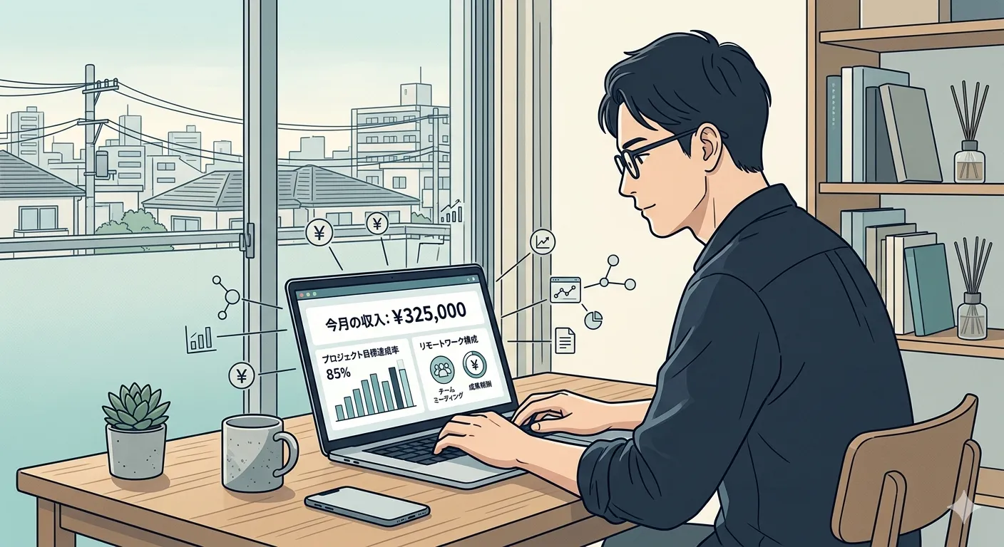 リモートワークと賃金の関係をAIの考察で比較する記事のサムネイル