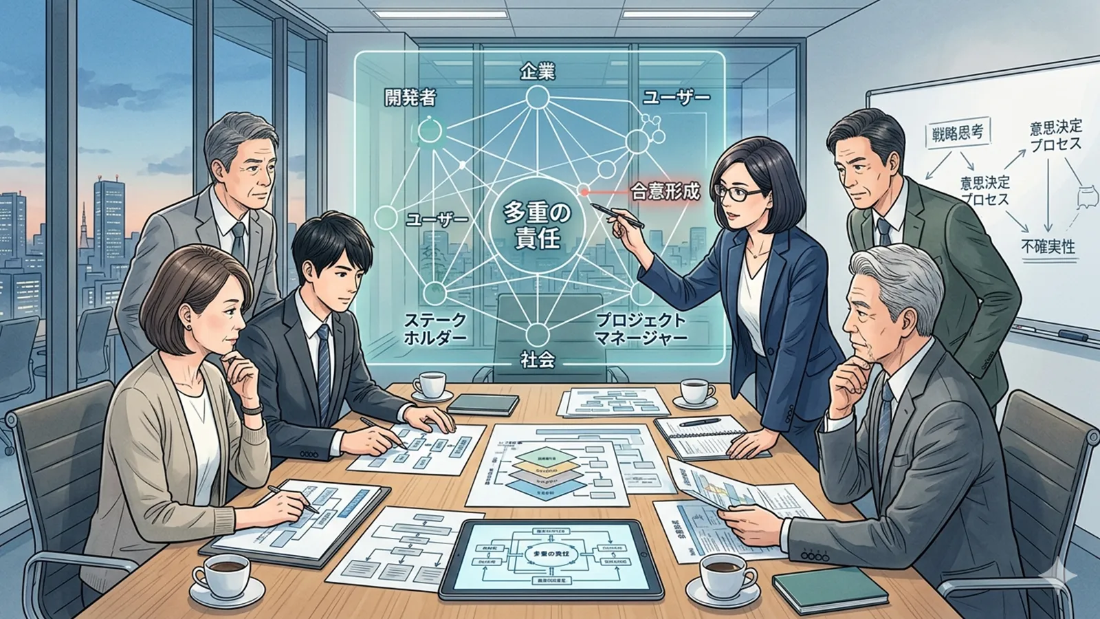 AIによる意思決定責任の所在を考察で比較する記事のサムネイル