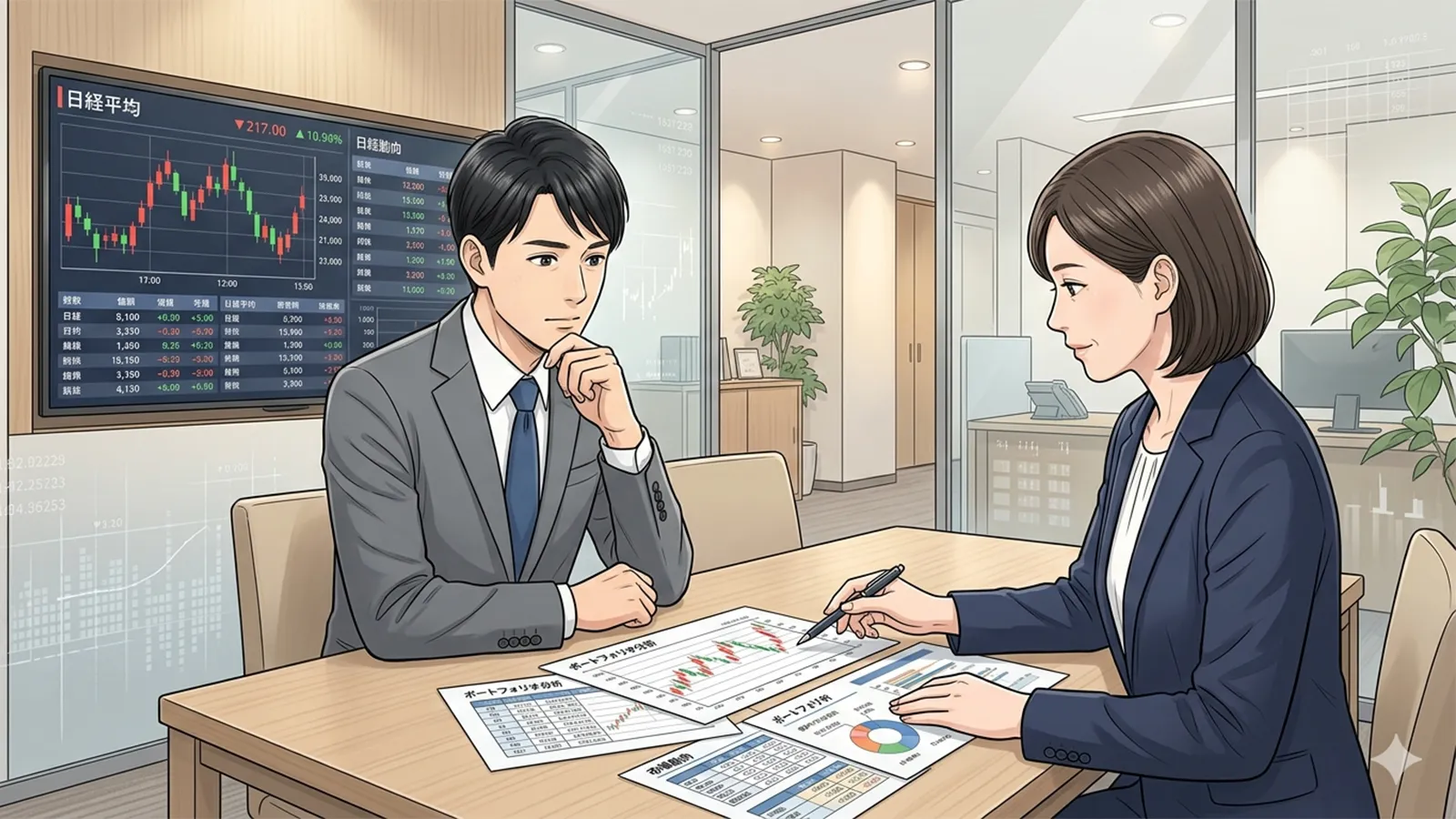 AIの投資判断の信頼性を考察で比較する記事のサムネイル