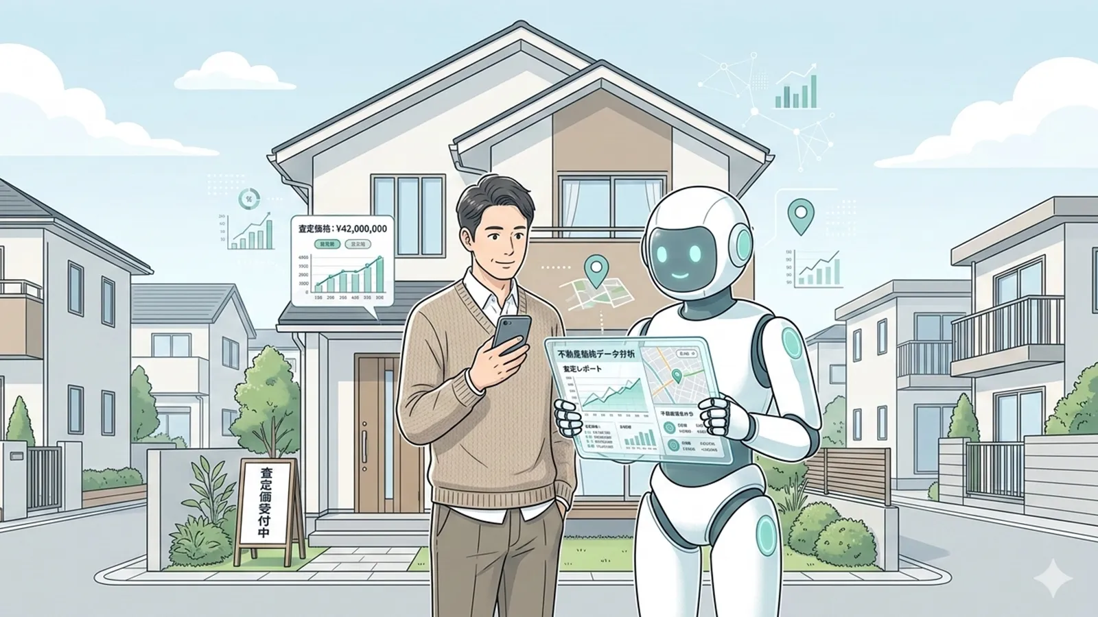 不動産AI査定が価格形成に与える影響をAIの考察で比較する記事のサムネイル