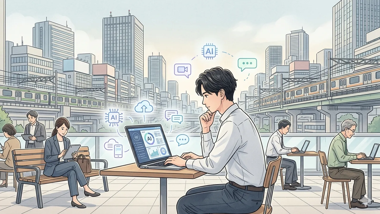 AIの考察で都市集中と社会構造の変化を比較する記事のサムネイル