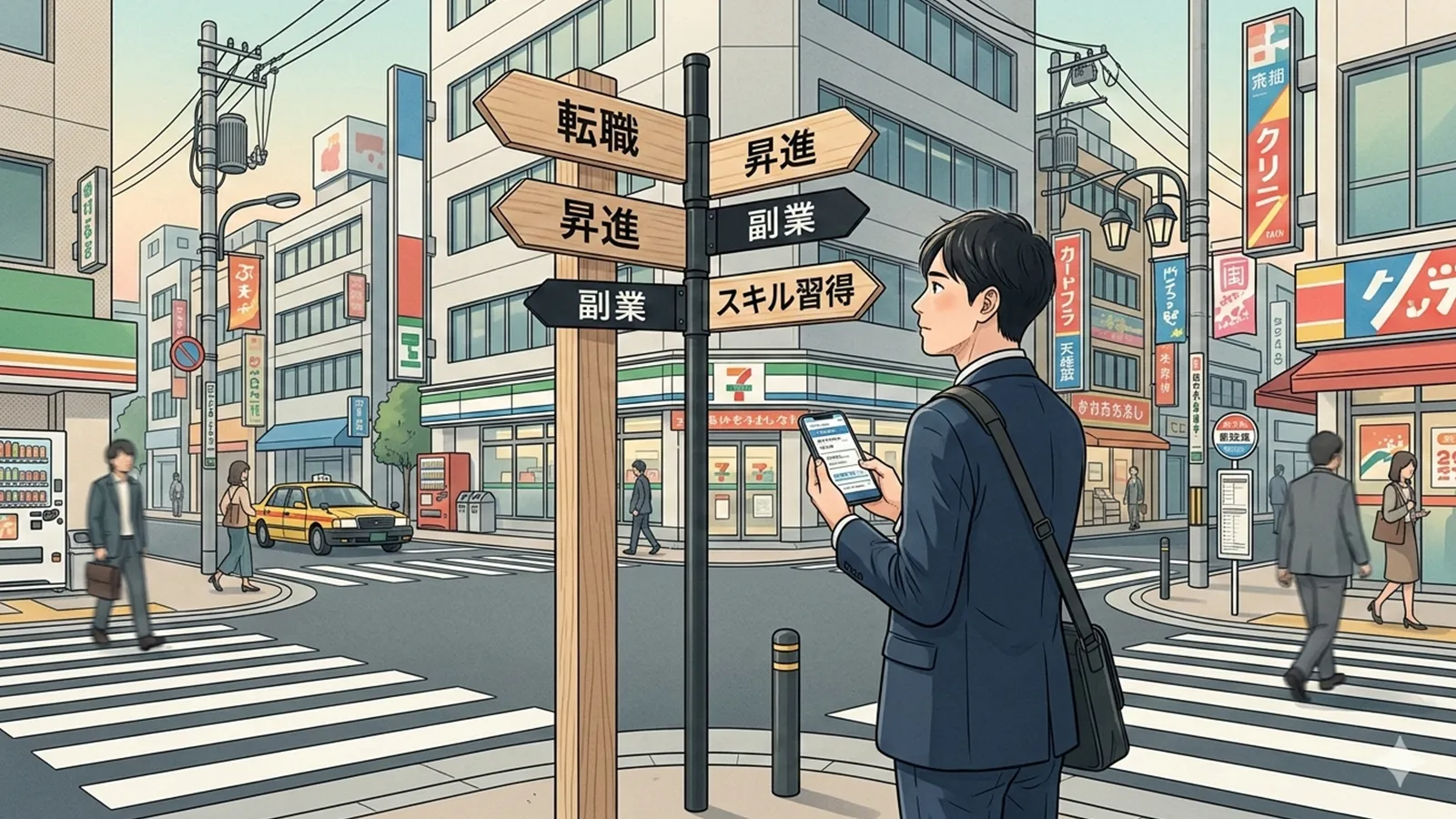 キャリアは設計できるのか適応なのかをAIの考察で比較する記事のサムネイル