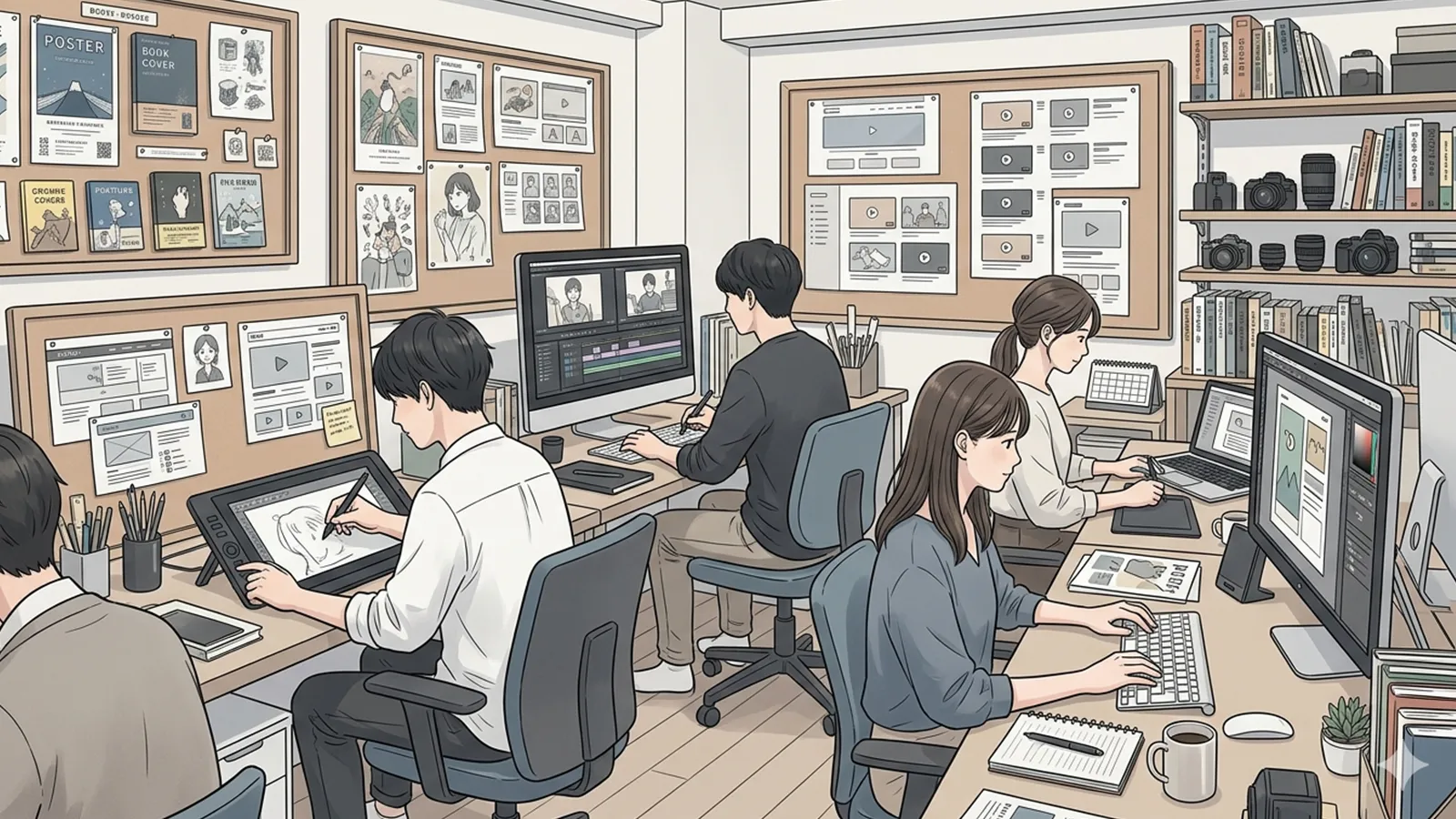 クリエイターのキャリアが作品単位で形成されるのかをAIの考察で比較する記事のサムネイル