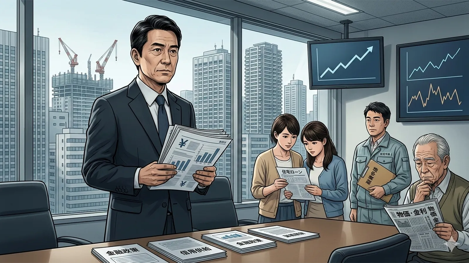 信用創造の許容範囲をAIの考察で比較する記事のサムネイル