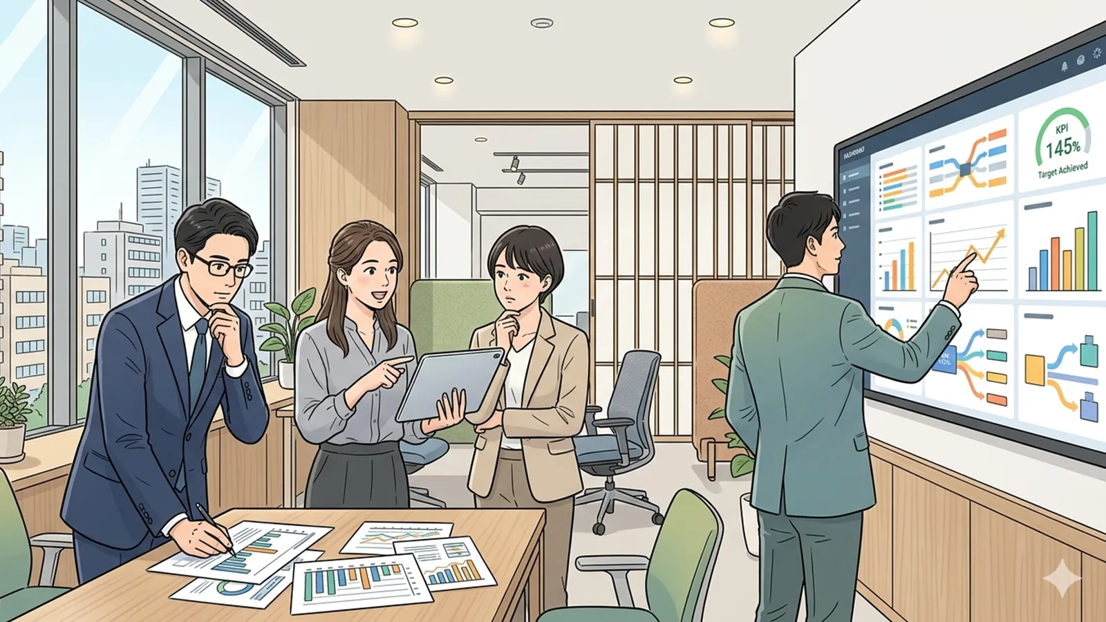 データ投資と情報格差の関係をAIの考察で比較する記事のサムネイル