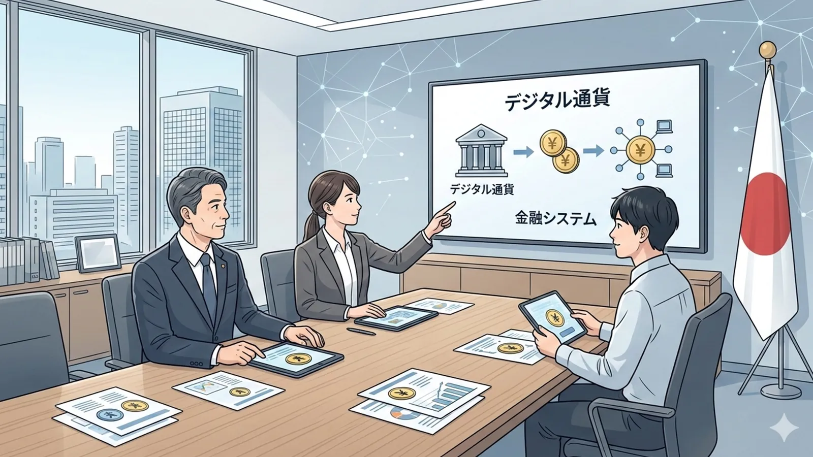 デジタル通貨と金融主権の関係をAIの考察で比較整理する記事のサムネイル