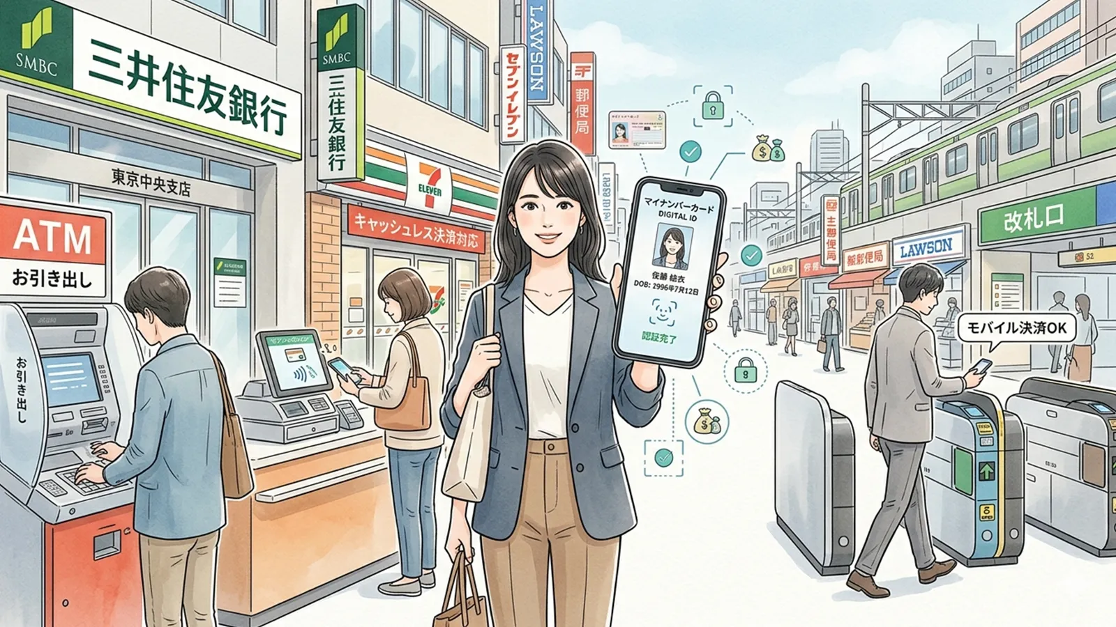 デジタルIDと金融アクセスの関係をAIの考察で比較する記事のサムネイル