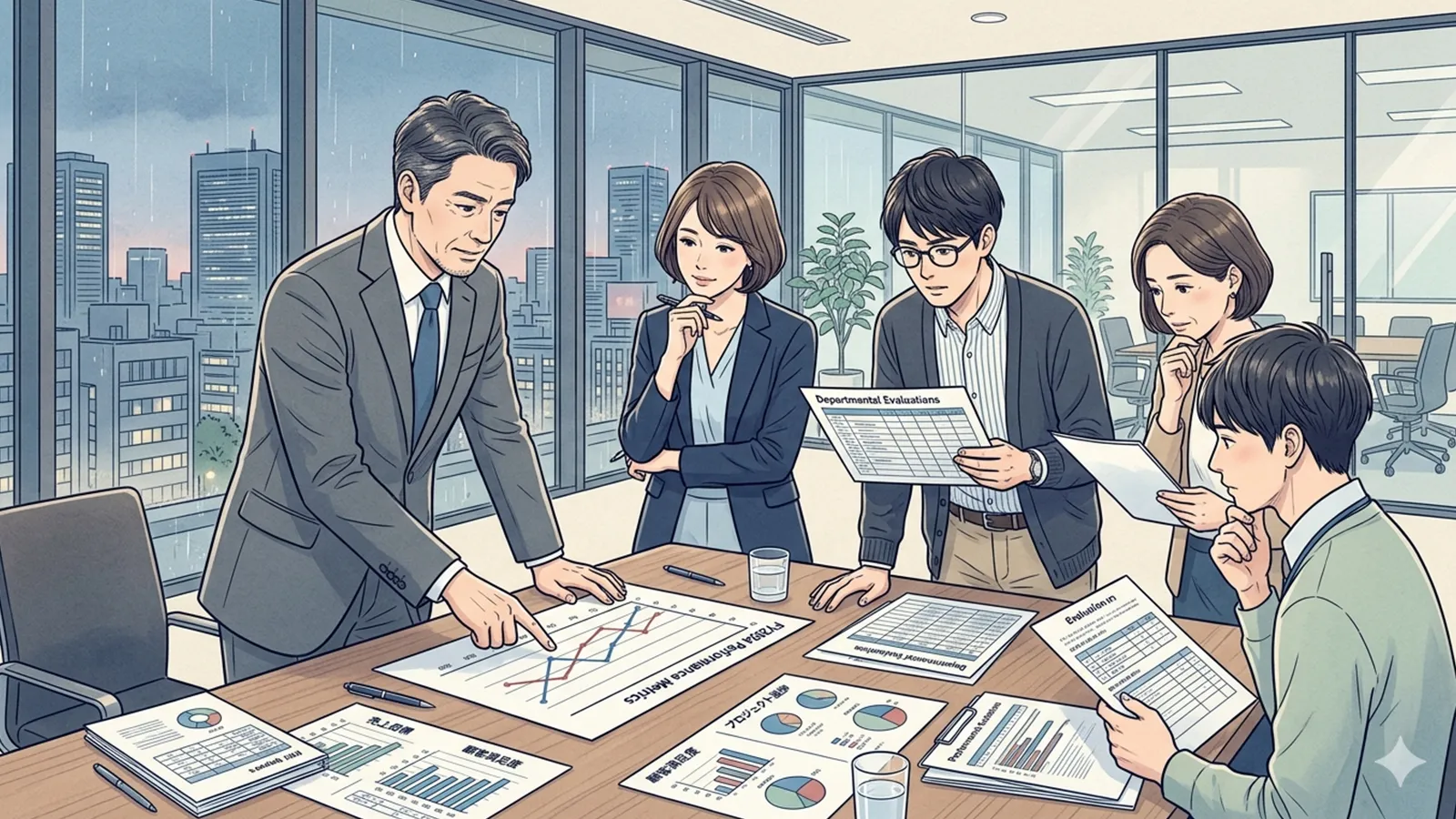 評価制度と成果主義の関係をAIの考察で比較する記事のサムネイル