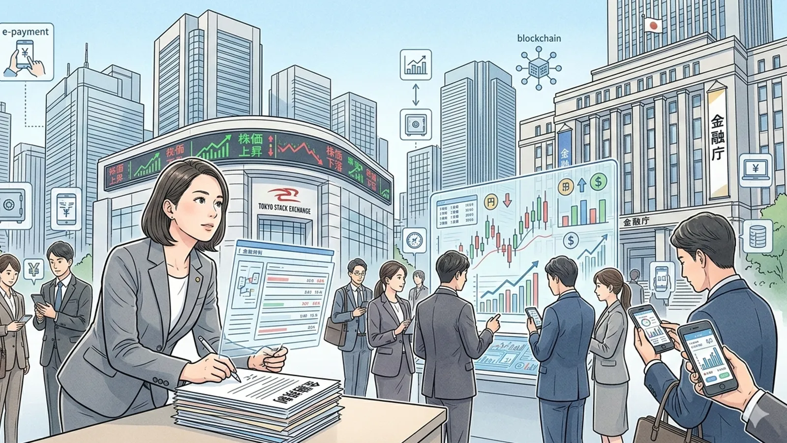 金融規制と市場の関係をAIの考察で比較整理する記事のサムネイル