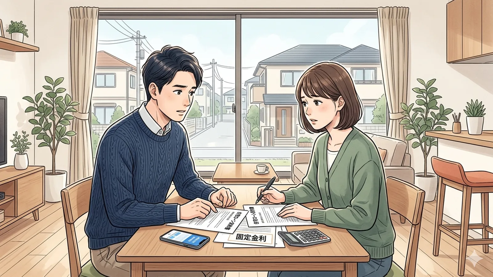 固定金利は安心か保険かをAIの考察で比較する記事のサムネイル