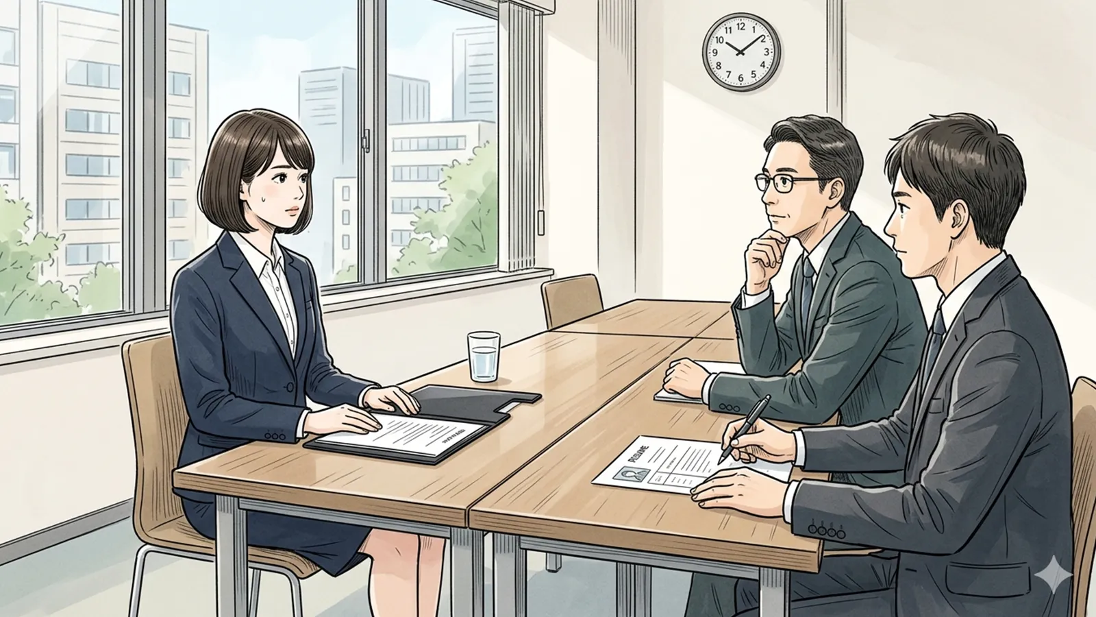 面接評価は実力か相性かをAIの考察で比較する記事のサムネイル