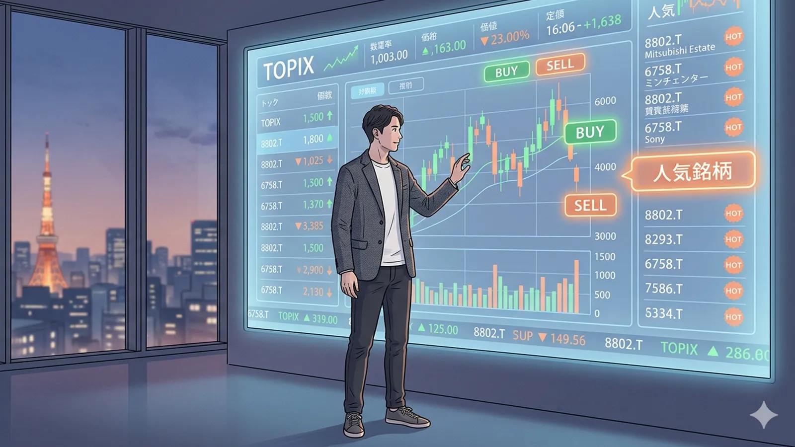 手数料競争が投資行動に与える影響をAIの考察で比較する記事のサムネイル