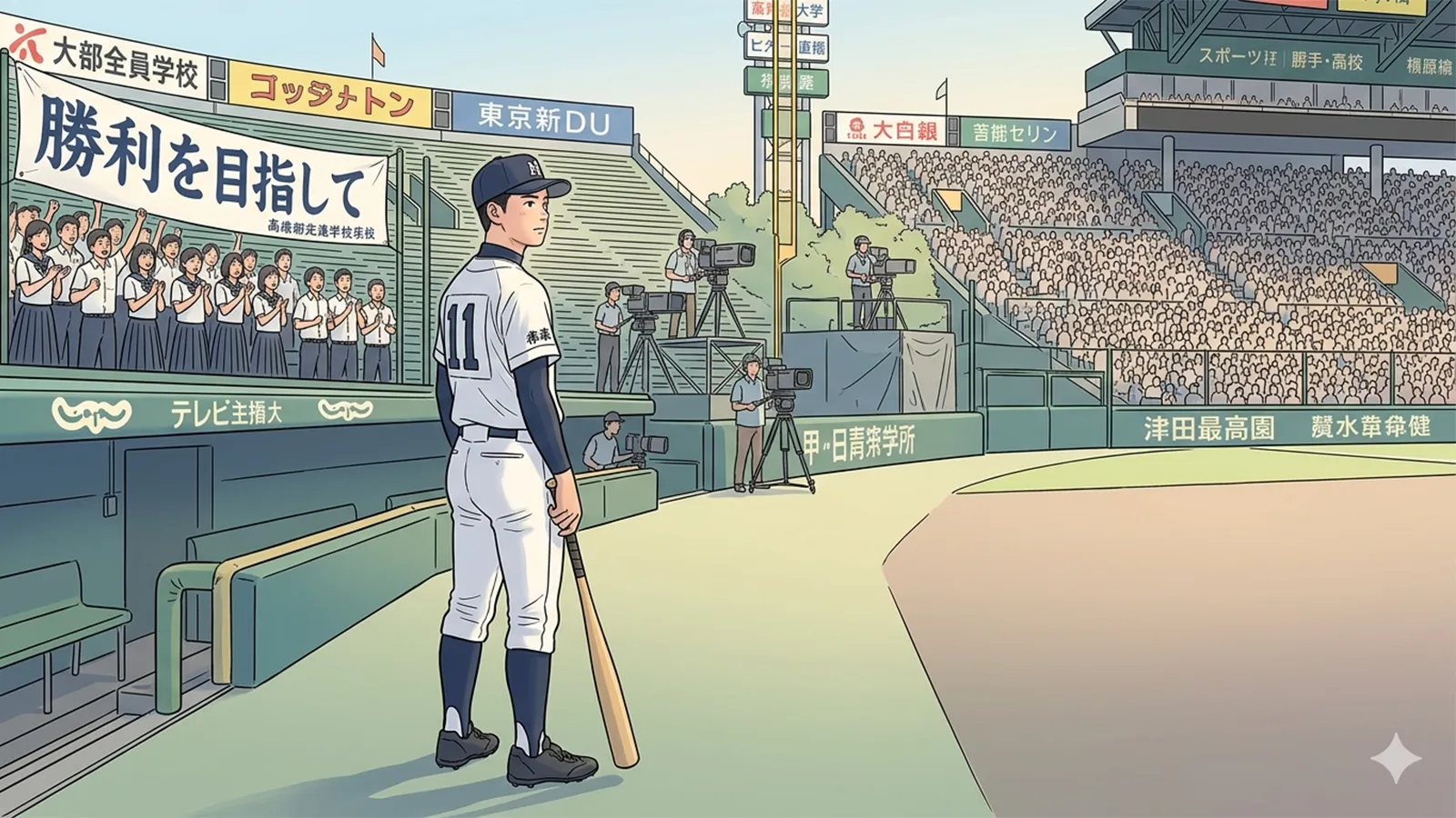 甲子園は教育活動か競技興行かをAIの考察で比較する記事のサムネイル