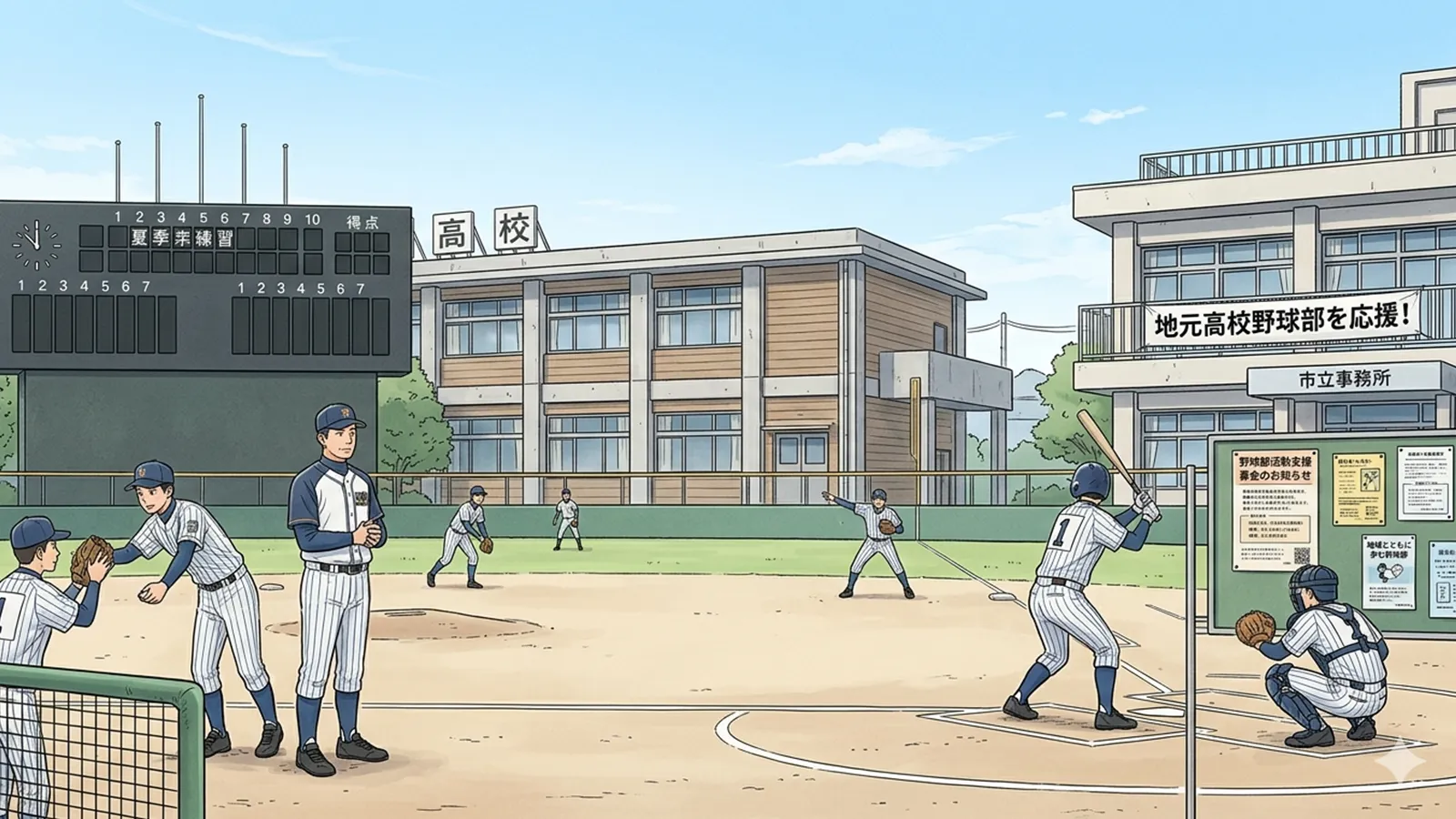 甲子園と地方自治体支援の構造をAIの考察で比較する記事のサムネイル