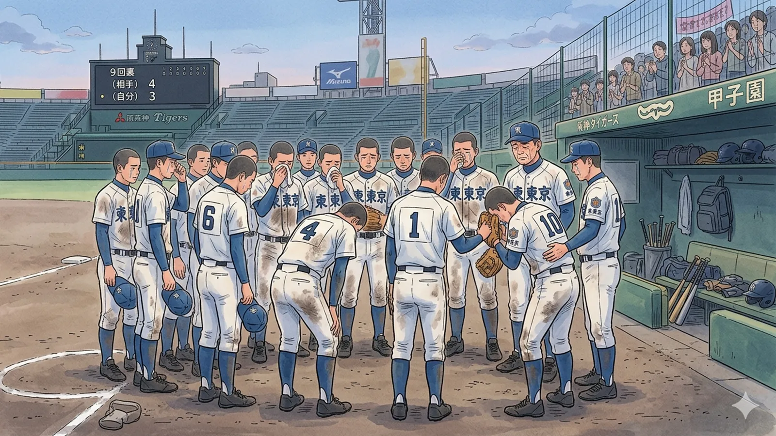 甲子園の敗北校の物語消費構造をAIの考察で比較する記事のサムネイル