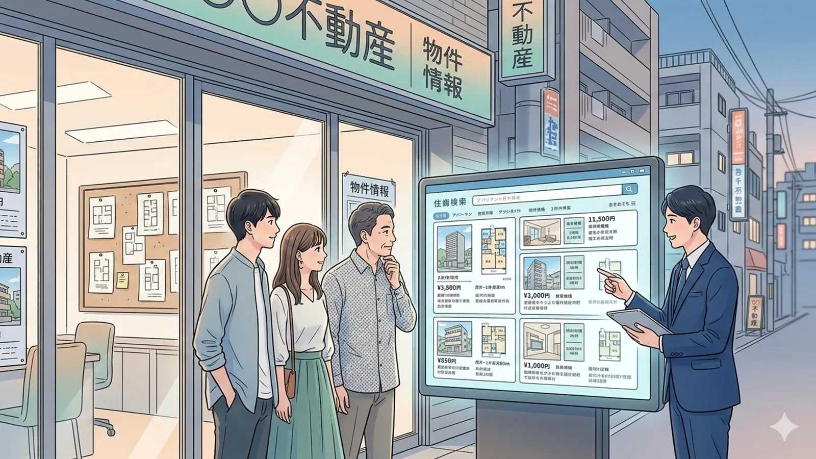 不動産ポータルサイトの役割をAIの考察で比較する記事のサムネイル