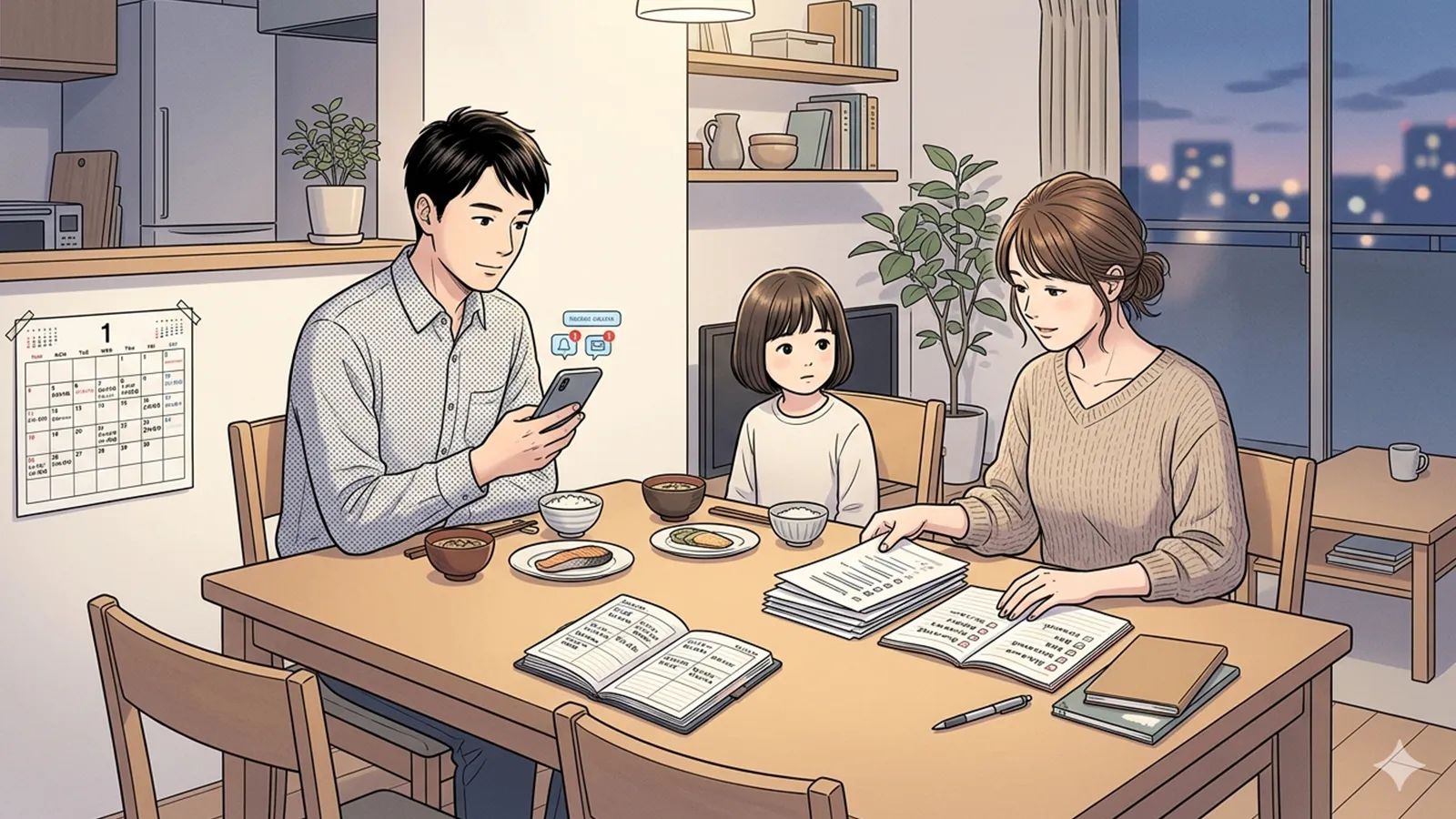 副業が家族モデルに与える影響をAIの考察で比較する記事のサムネイル