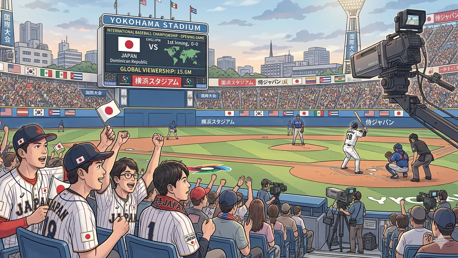 WBCが世界的スポーツブランドとなる可能性をAIの考察で比較する記事のサムネイル