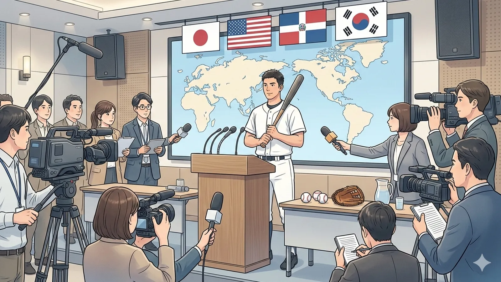 AIの考察で野球の国際政治的位置づけの変化を比較整理する記事のサムネイル