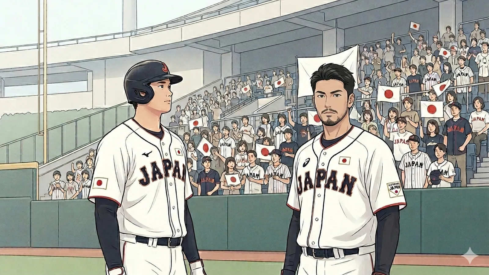 WBC代表ユニフォームの象徴性をAIの考察で比較する記事のサムネイル