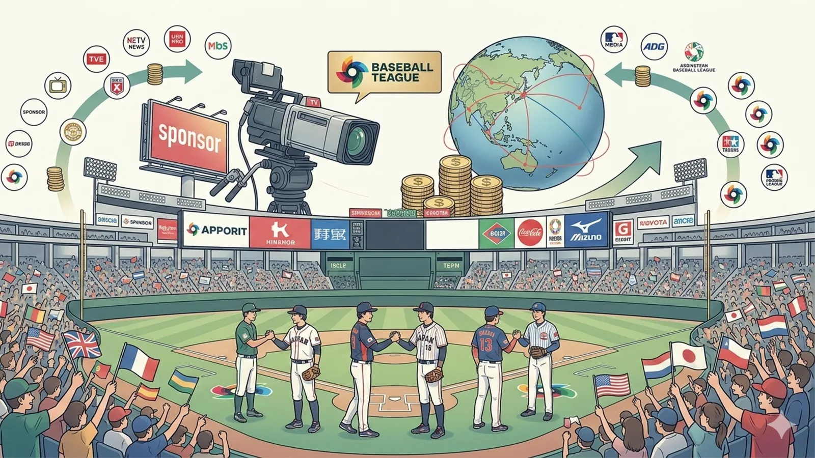 WBCの収益構造をAIの考察で比較整理する記事のサムネイル