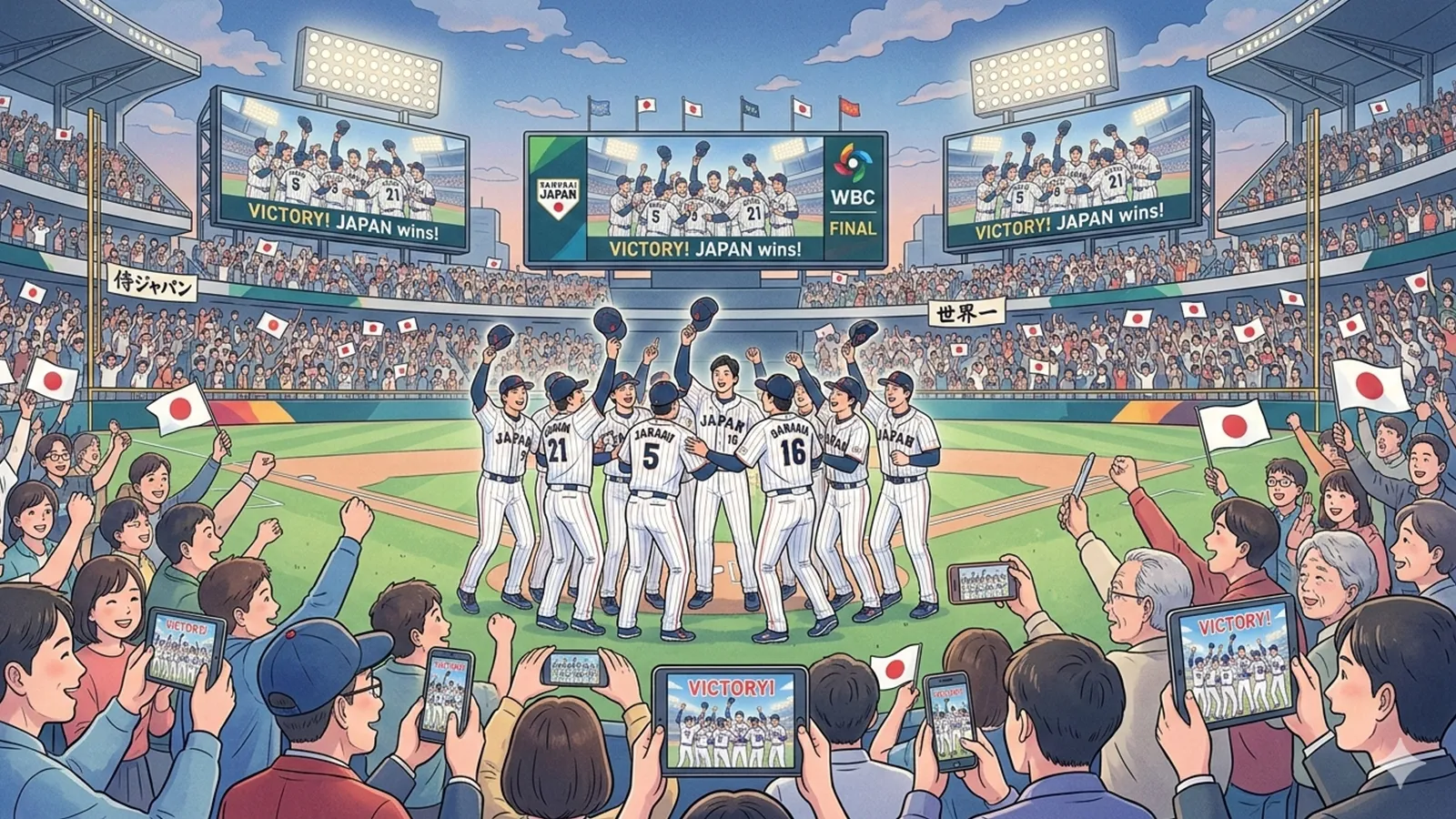 WBCの勝利が自分事として共有される理由をAIの考察で比較する記事のサムネイル