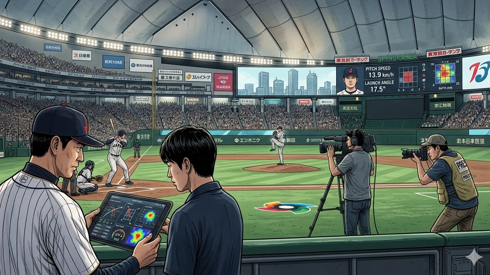 WBCにおける映像解析の構造をAIの考察で比較する記事のサムネイル