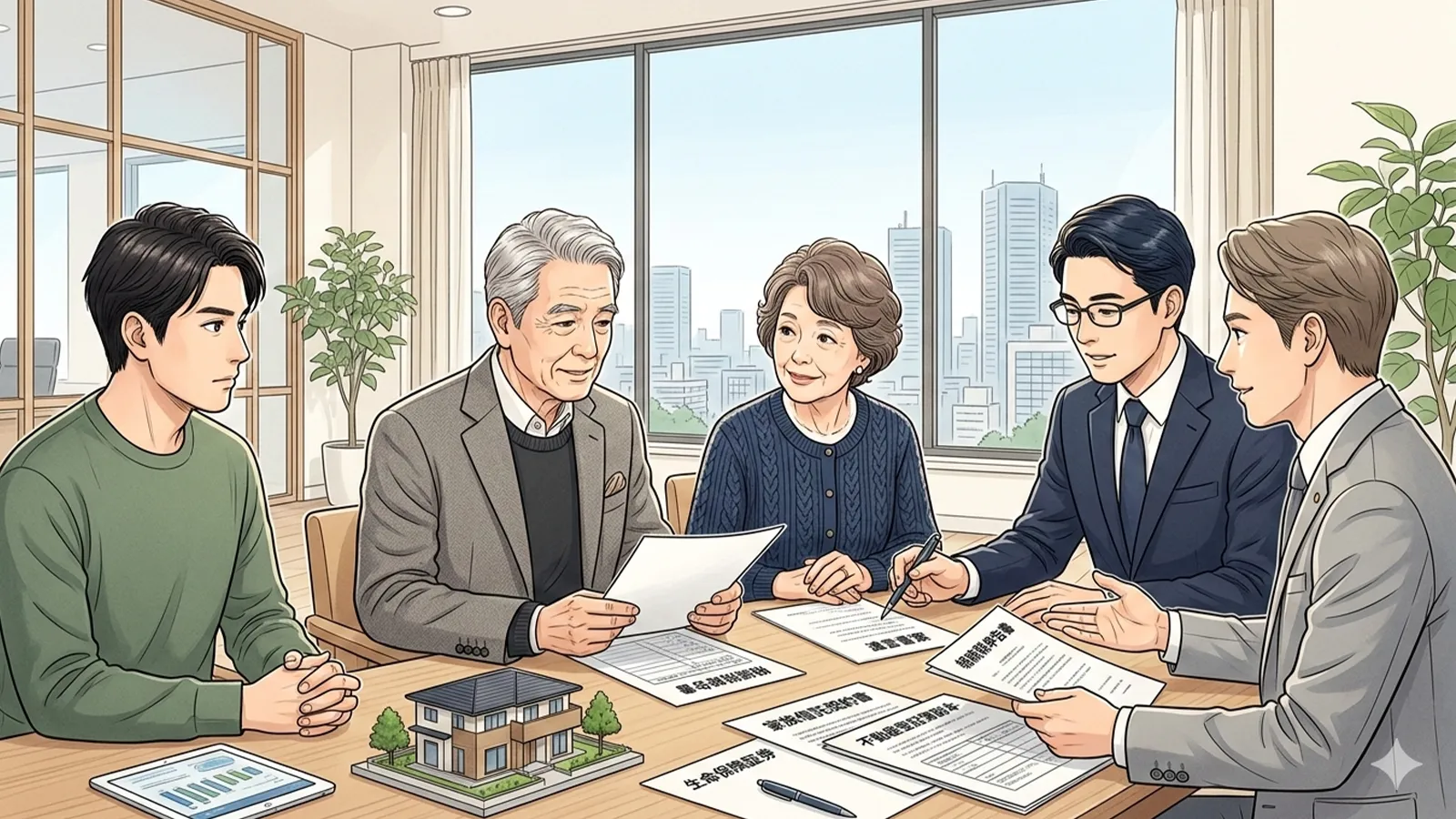 富裕層向け相続ビジネスと資産格差をAIの考察で比較整理する記事のサムネイル