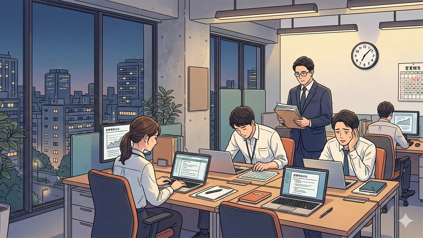 地域文化と労働時間意識の関係をAIの考察で比較する記事のサムネイル