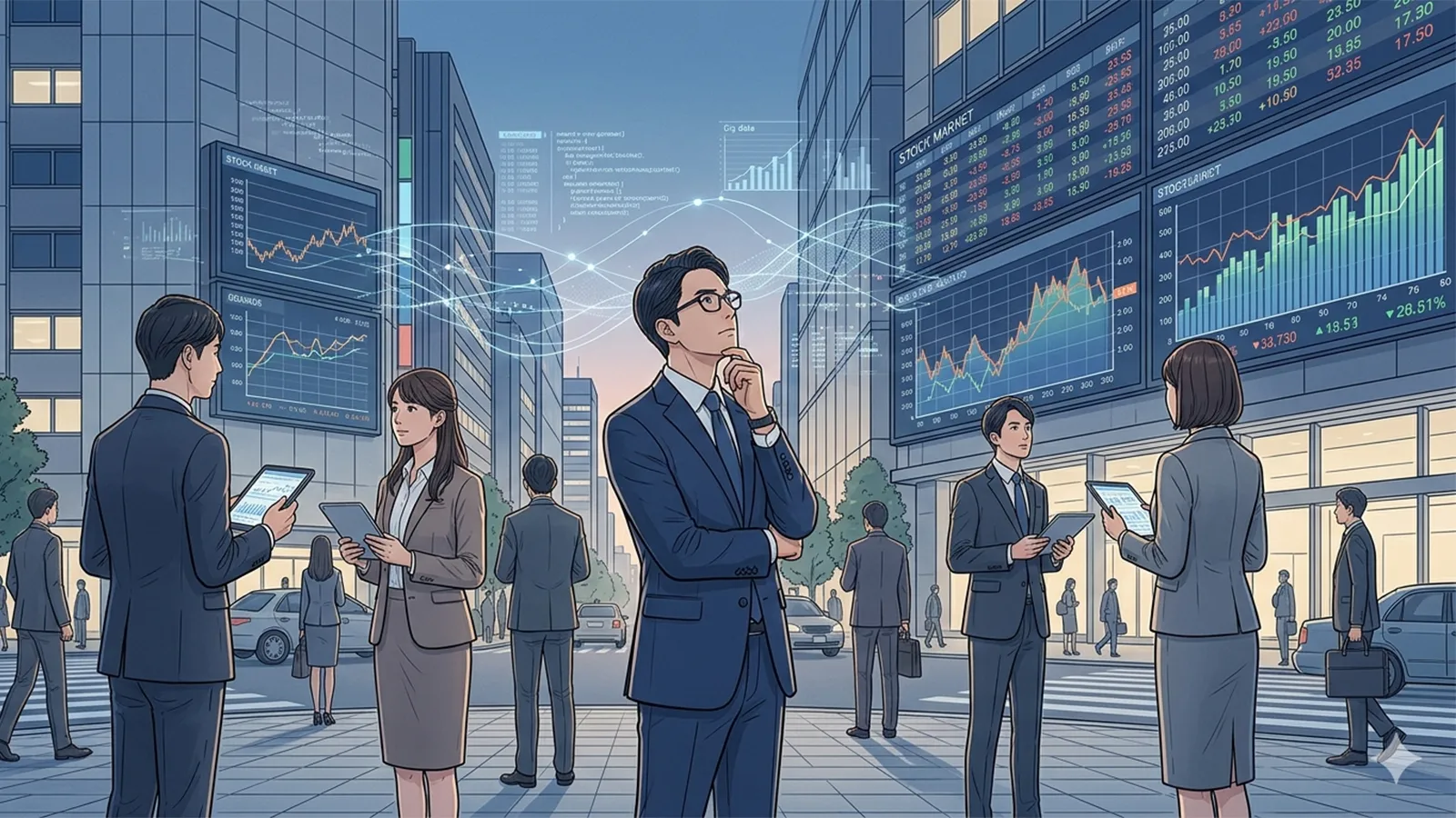 ビッグデータ投資と市場効率性をAIの考察で比較する記事のサムネイル