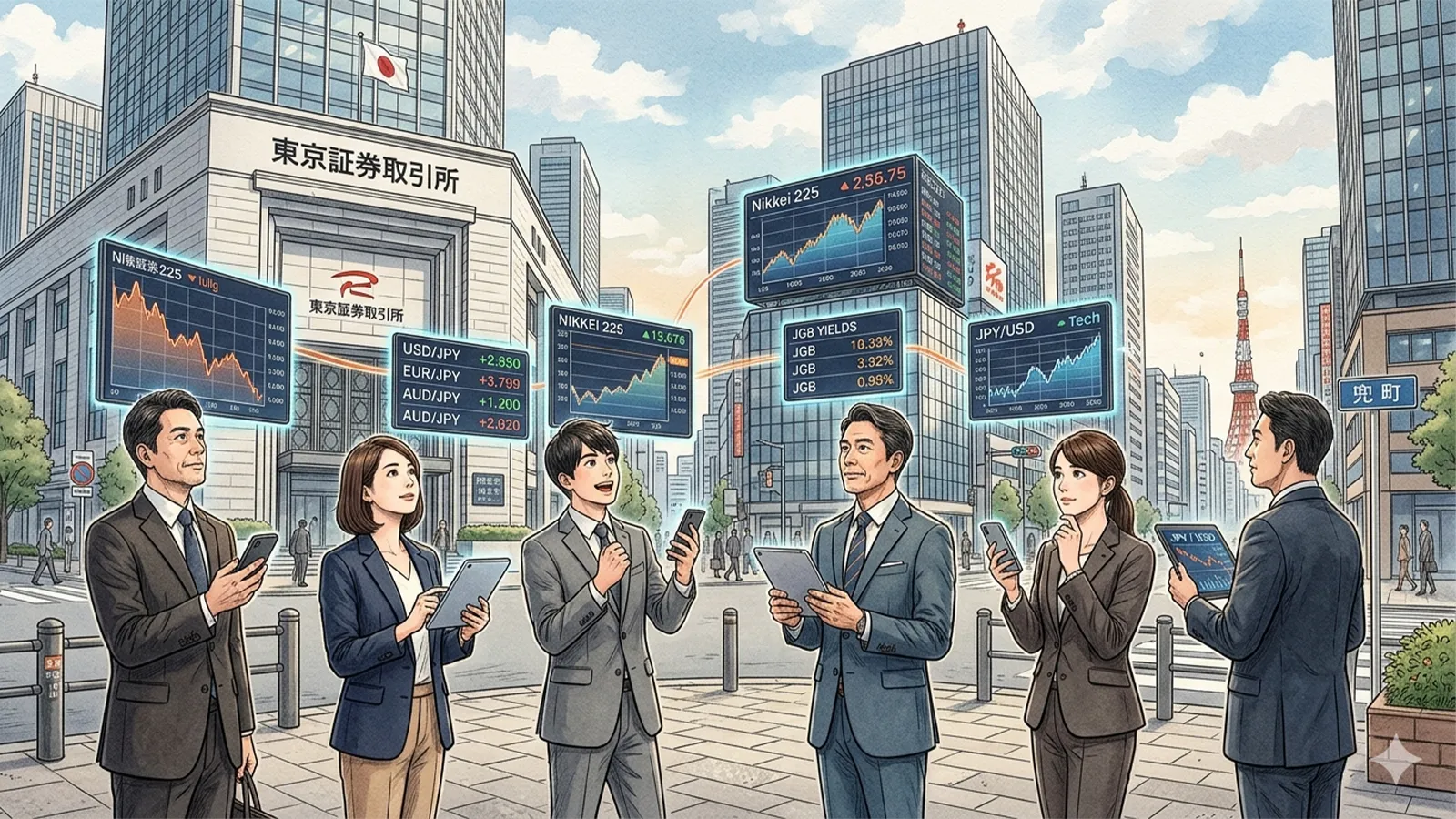 国際資金フローと価格形成をAIの考察で比較する記事のサムネイル