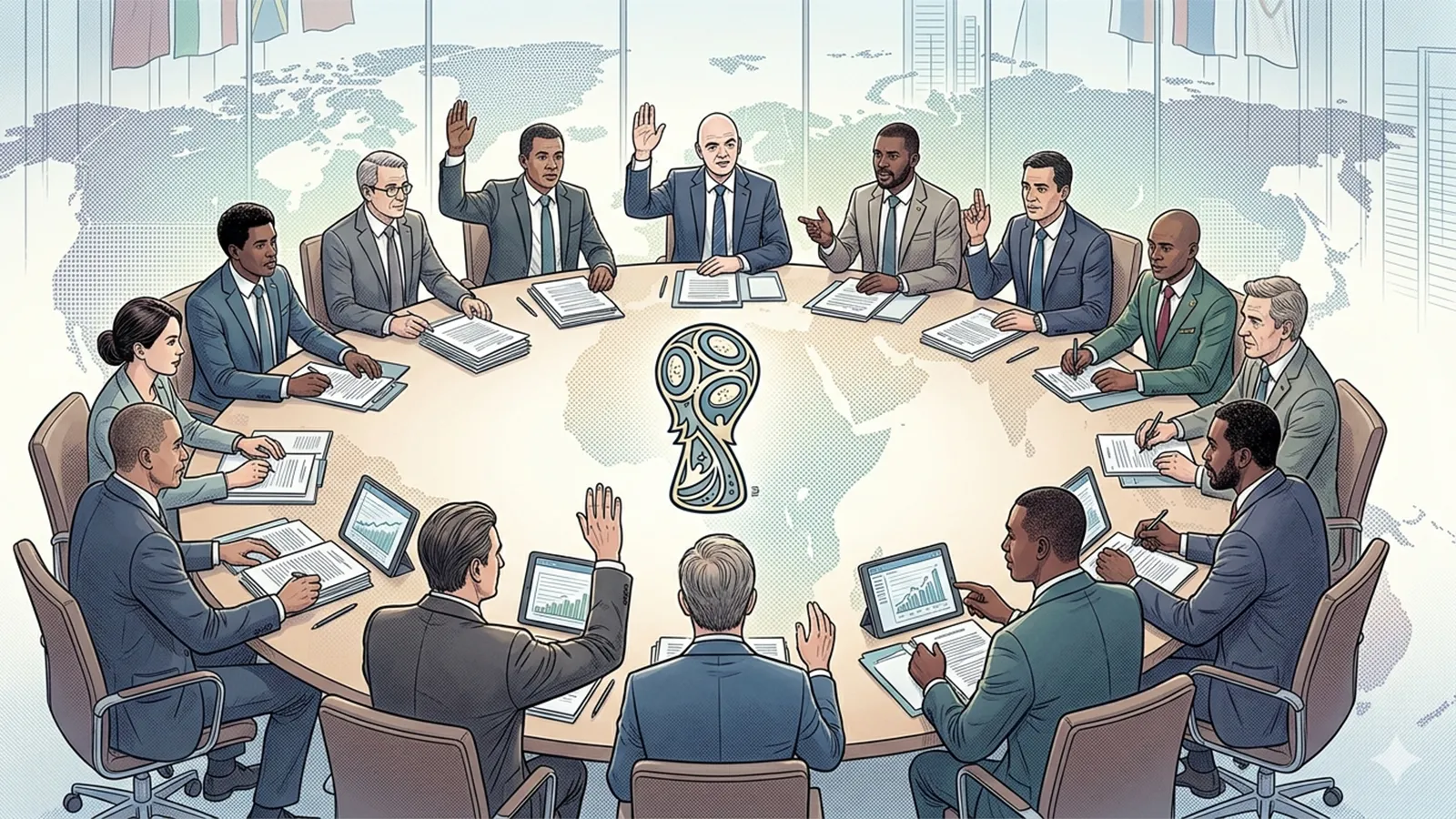 FIFAの統治構造をAIの考察で比較整理する記事のサムネイル