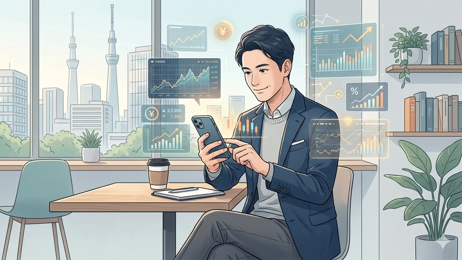 投資環境のデジタル化と参入障壁の変化をAIの考察で比較する記事のサムネイル