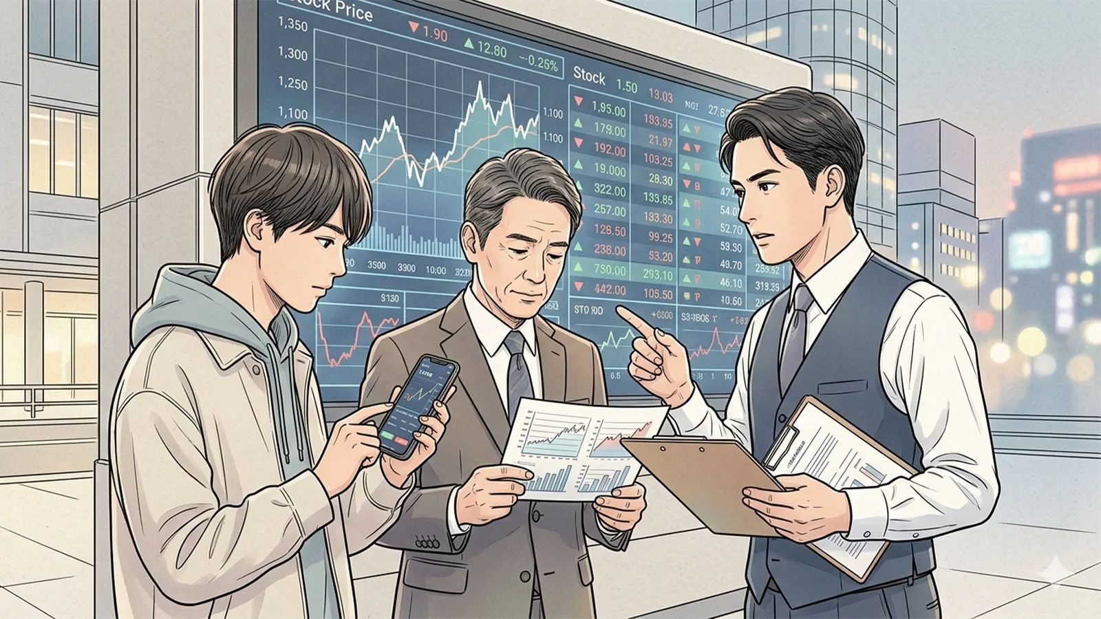 市場参加者の多様性と価格形成をAIの考察で比較する記事のサムネイル