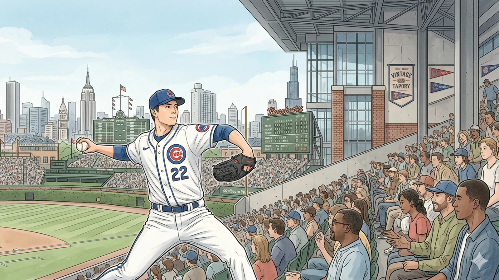 MLBの社会的役割をAIの考察で比較する記事のサムネイル