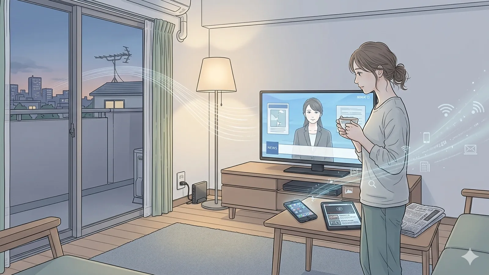 受信料制度をインターネット時代の視点でAIの考察で比較する記事のサムネイル