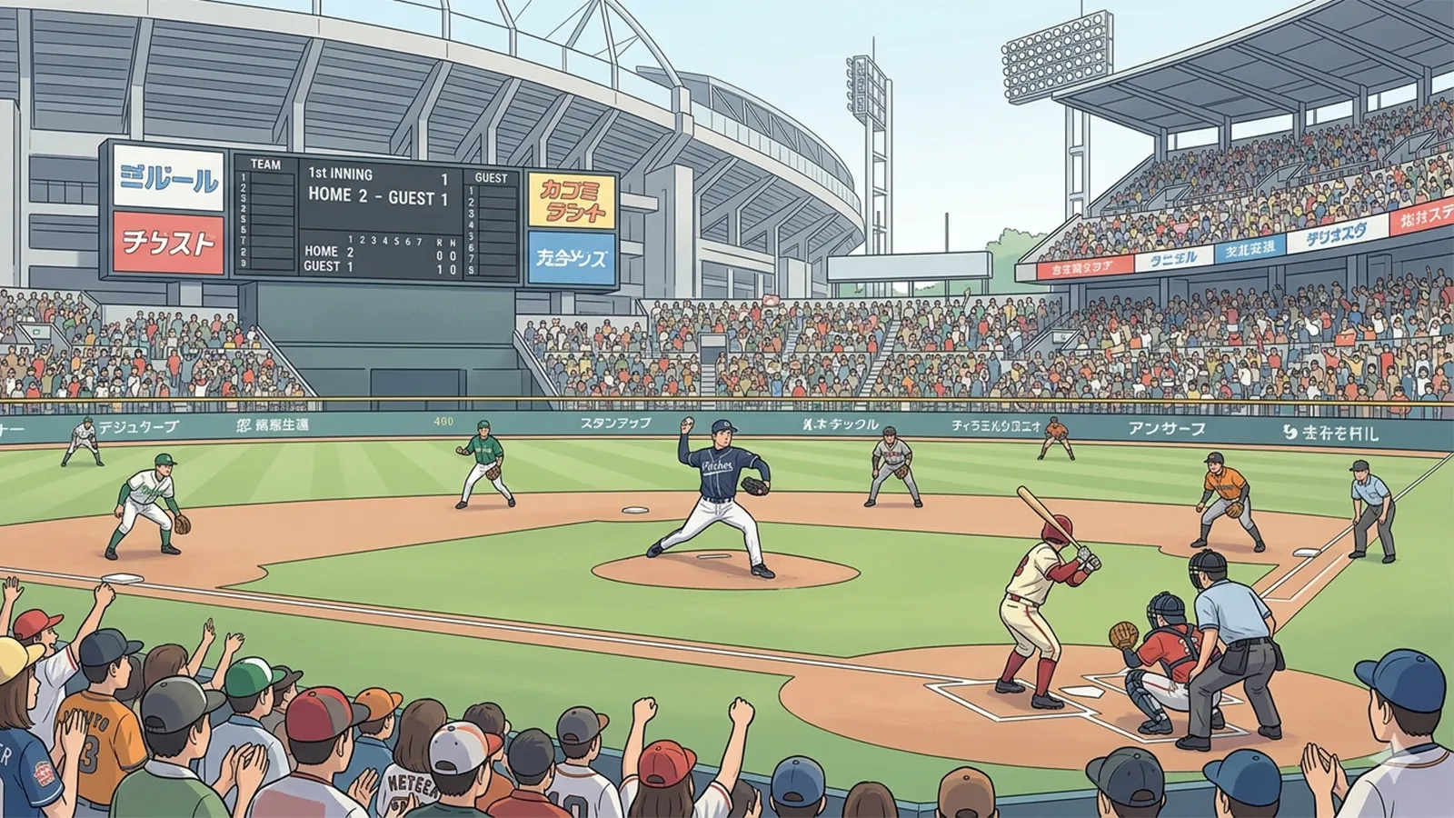 セリーグとパリーグの違いをAIの考察で比較する記事のサムネイル