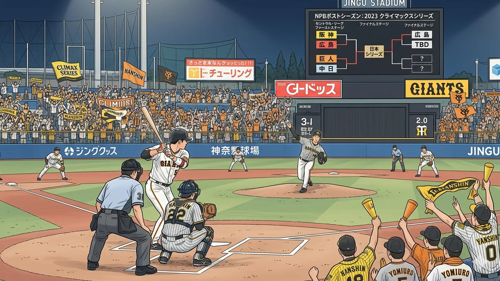 クライマックスシリーズの役割をAIの考察で比較する記事のサムネイル