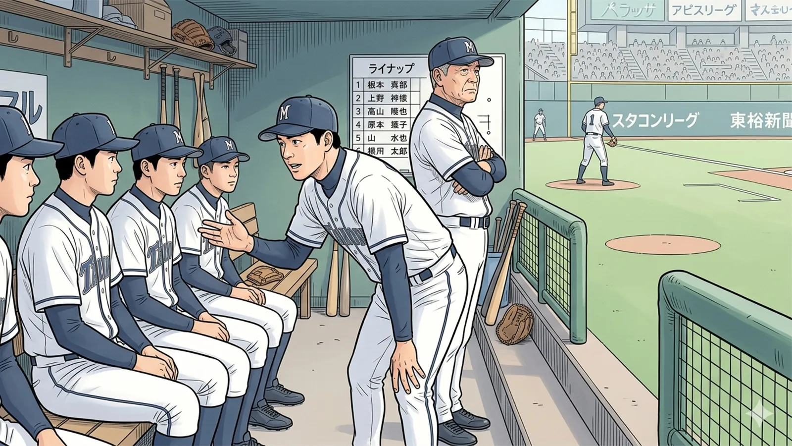 プロ野球の監督コーチ転身構造をAIの考察で比較する記事のサムネイル